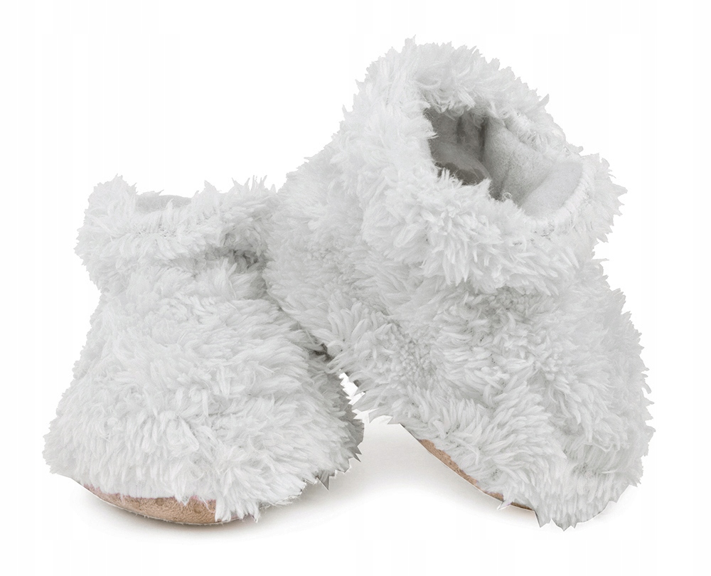 CIEPŁE FUTRZANE BUCIKI NIEMOWLĘCE NIECHODKI 0-6