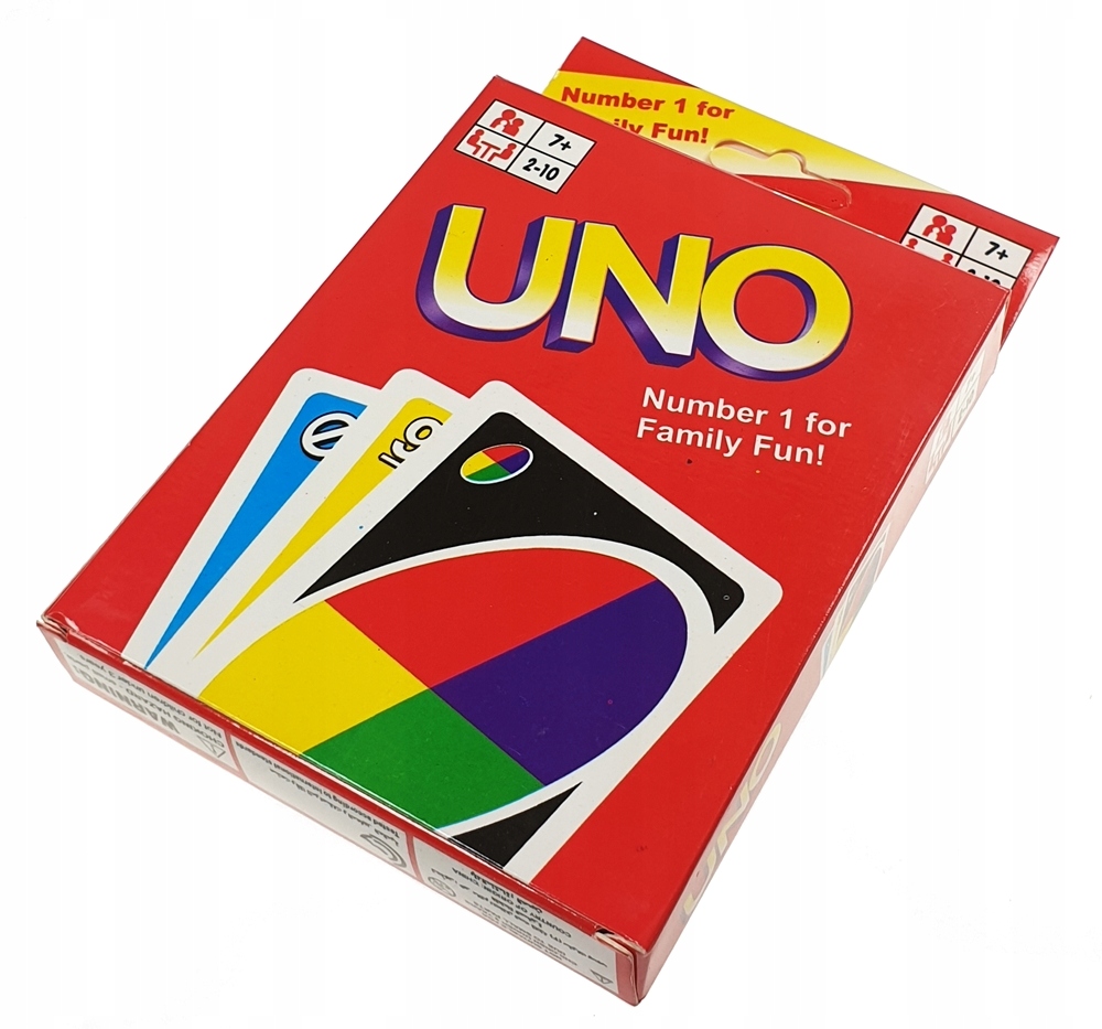UNO GRA KARCIANA KARTY FLIP DO GRY klasyczna 108 kart
