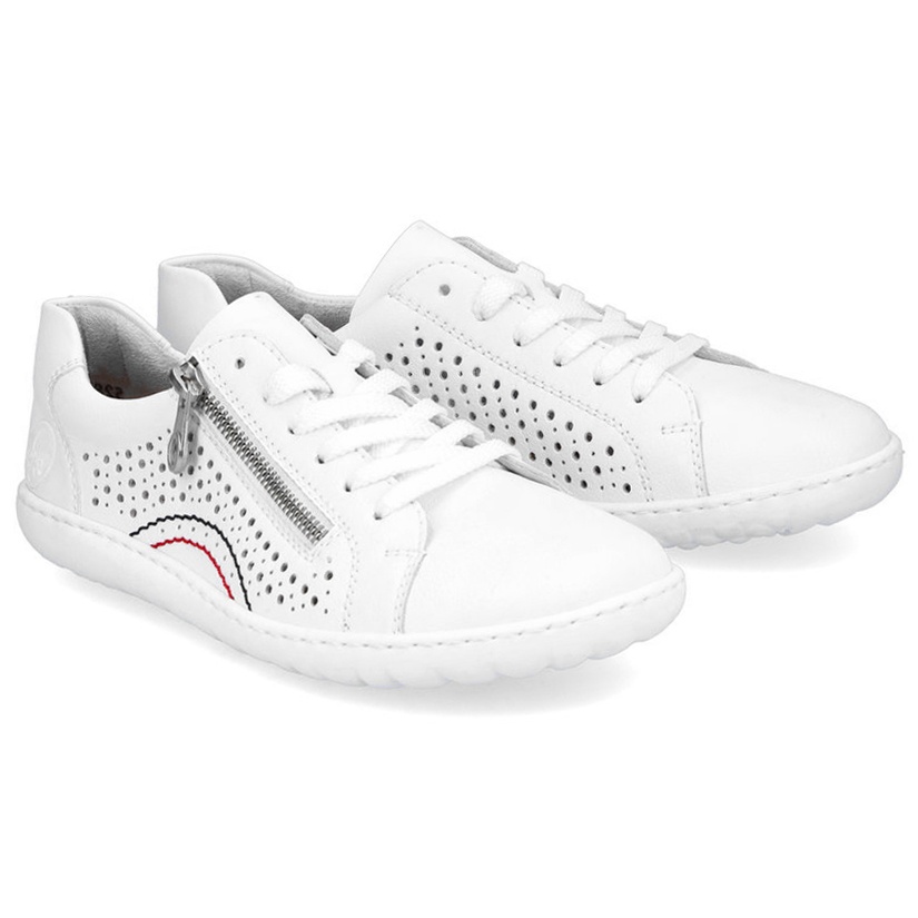 Dámské tenisky Rieker 52824-80 White bílé Kůže Vel. 38