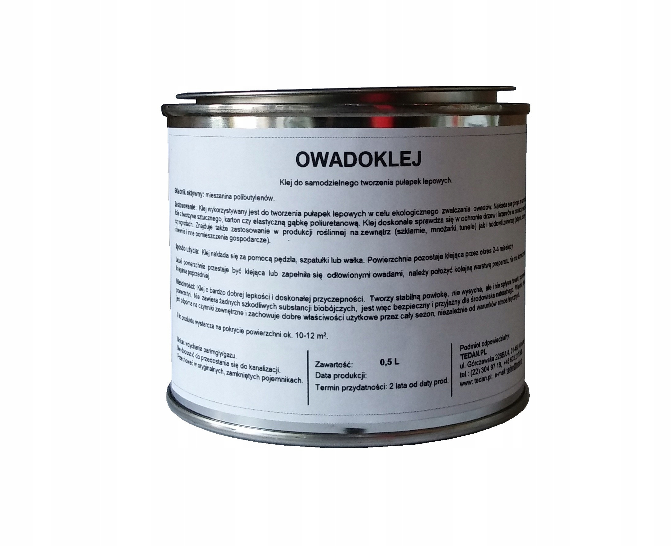 

Owadoklej 0,5L - do zwalczania much, owadów
