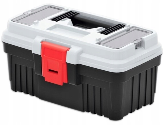 Skrzynka narzędziowa ORGANIZER NA ZATRZASKI MAŁA 12"