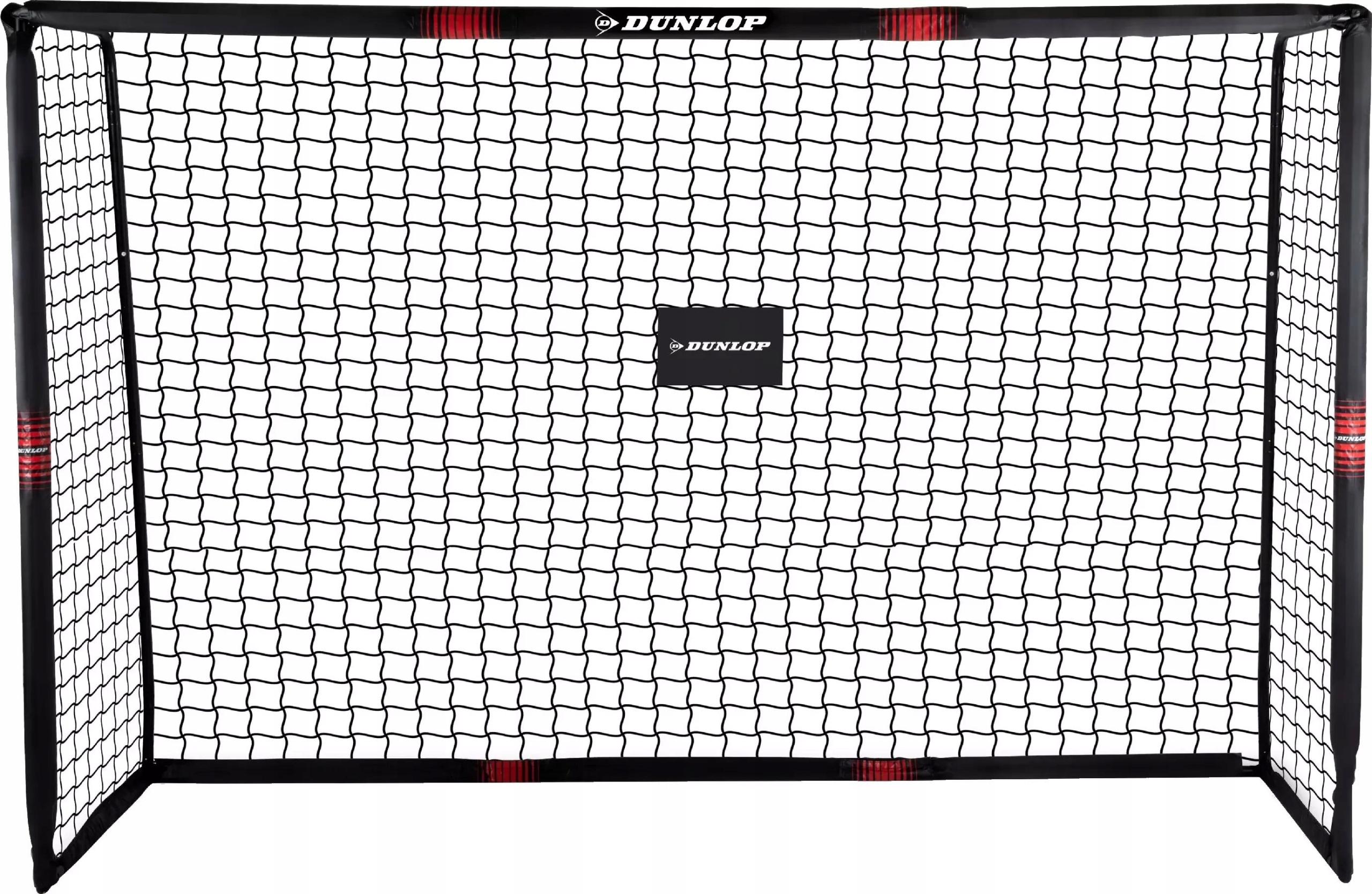 Bramka piłkarska metalowa treningowa do piłki nożnej Dunlop 240x160x85cm