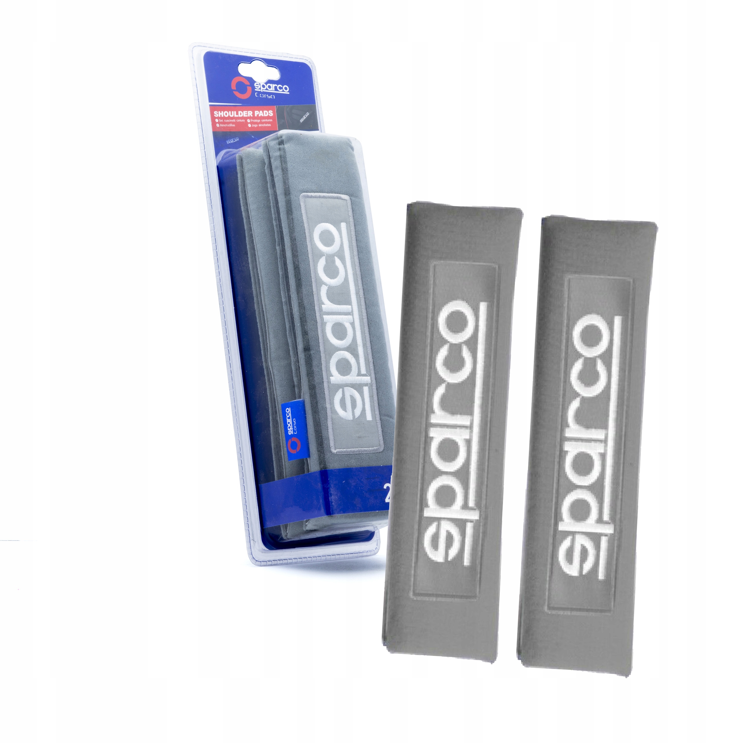 

Nakładki Na Pasy Bezpieczeństwa Sparco Szare
