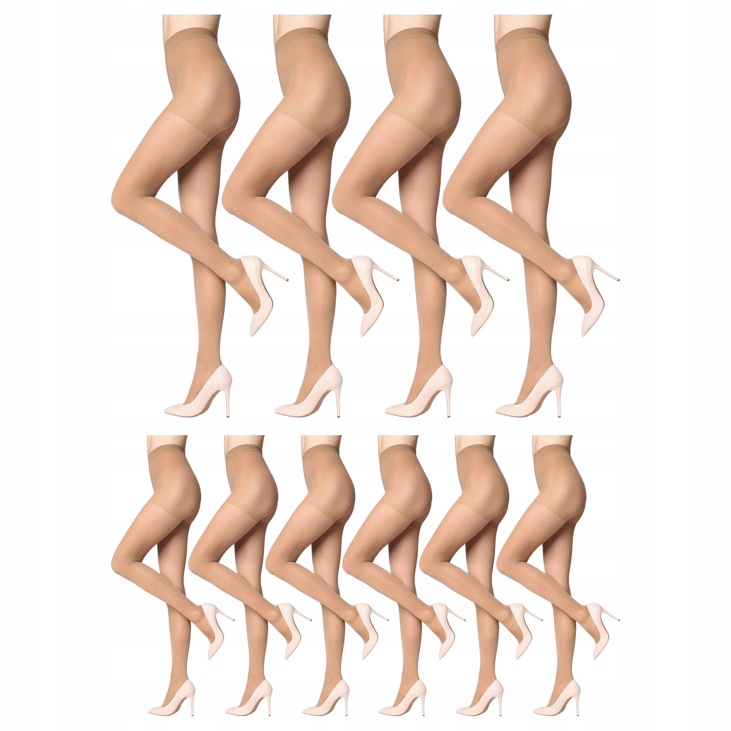 10 x Preventivní punčocháče Relax 50 den Marilyn Beige 4-L