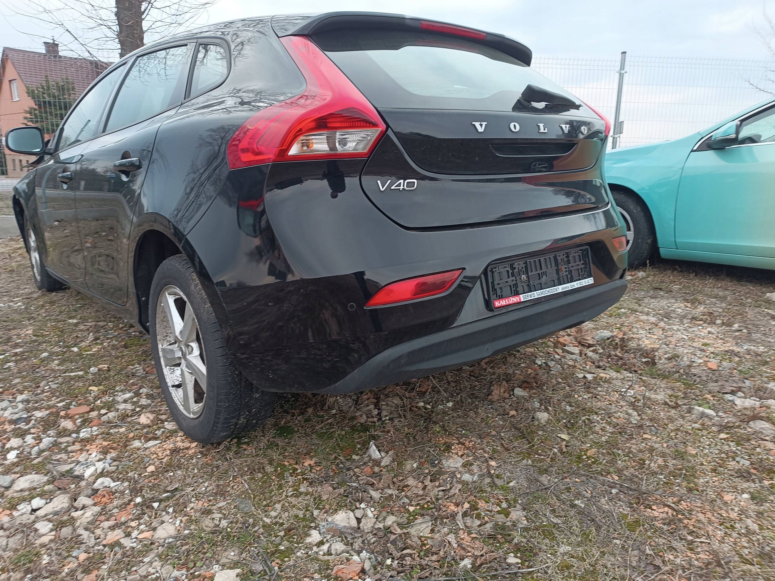 bumper rear VOLVO V40 II colour 452-46
