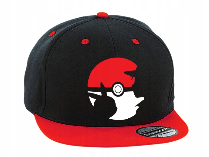 

Pokemon Pikachu Czapka Snapback Regulowana Wzory