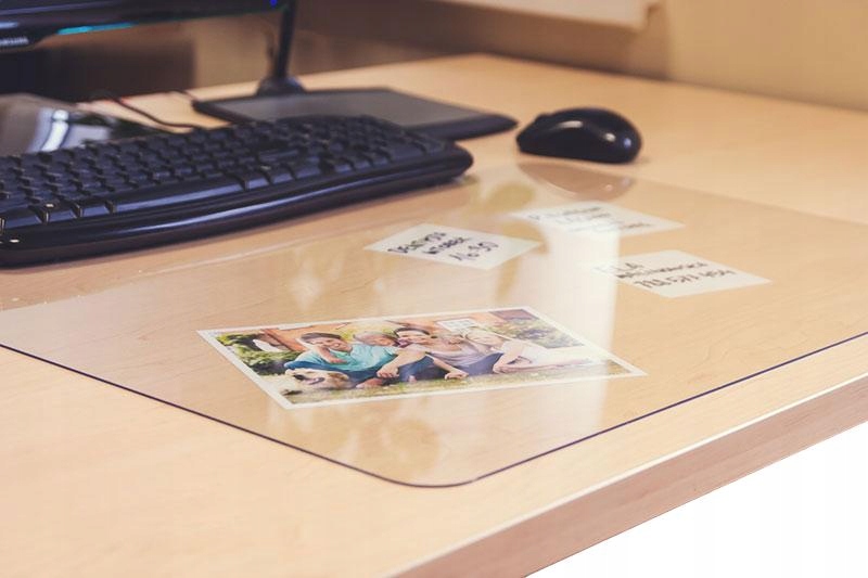 

Duża mata na biurko 60x120cm przezroczysta gr.1mm