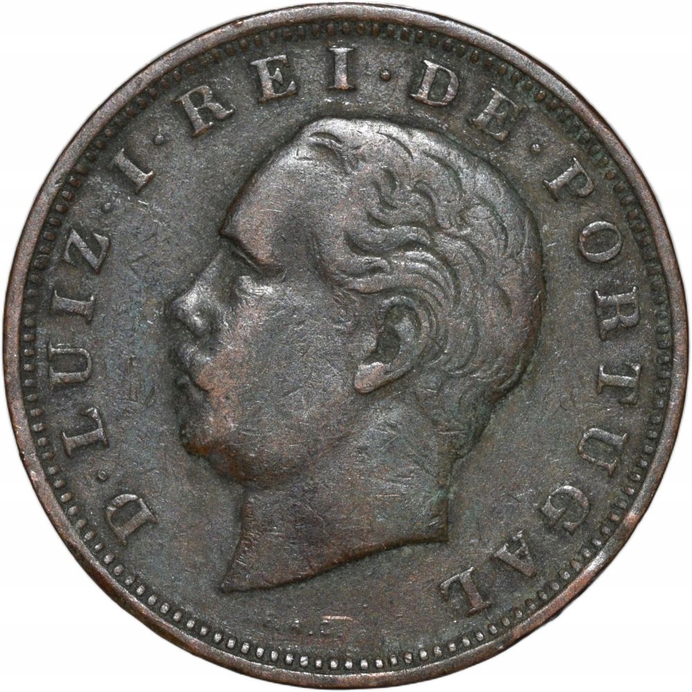 Portugalia 20 reis 1884