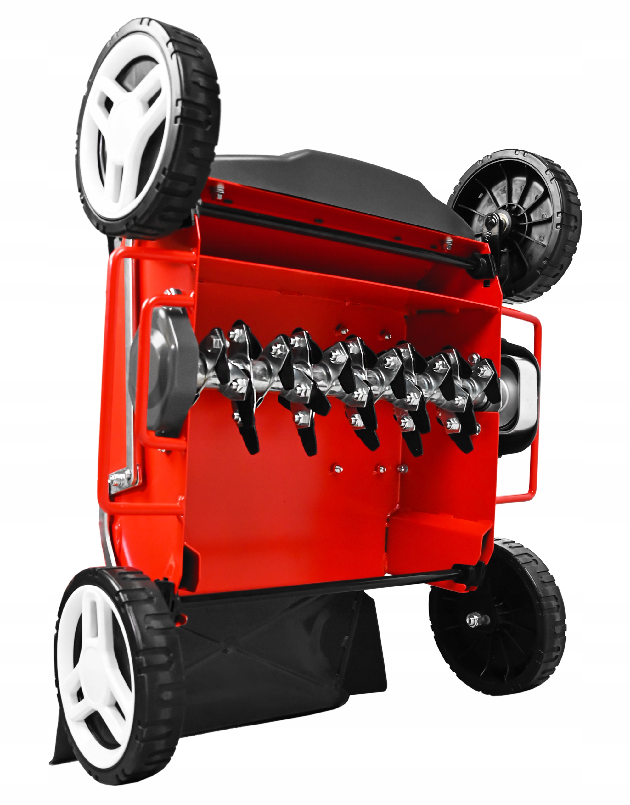 NIEZAWODNY WERTYKULATOR SPALINOWY CEDRUS 40CM DUŻY KOSZ ZESTAW OLEJ PRO XXL Waga narzędzia 44 kg