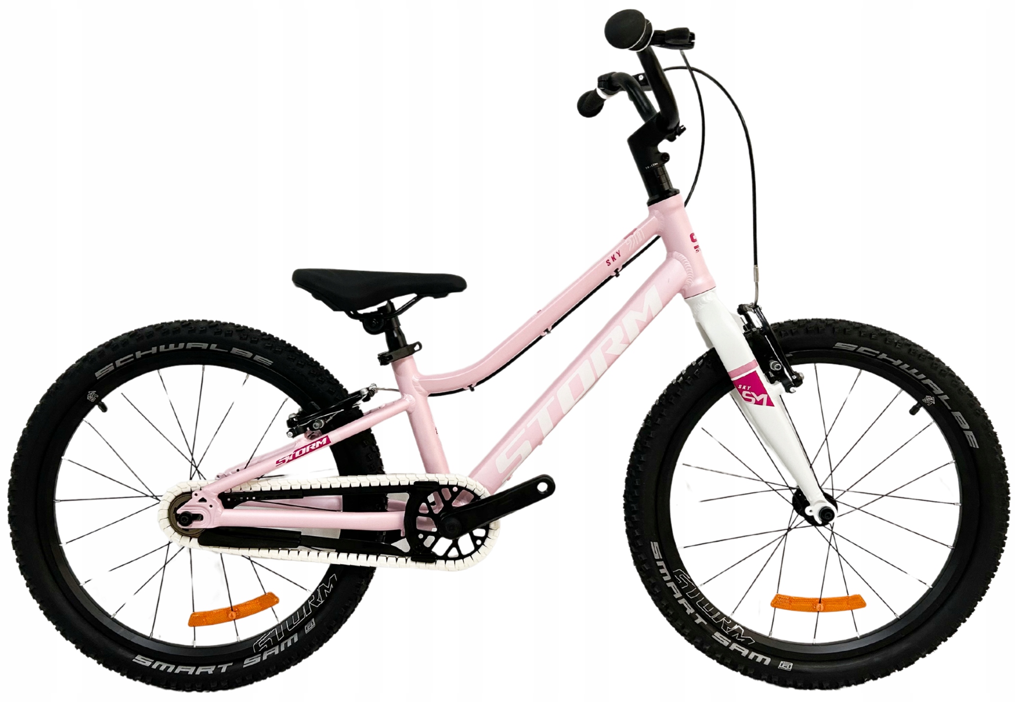 Rower Dziecięcy 20 cali Storm Sky Light ultra lekki 7,1 Kg różowy