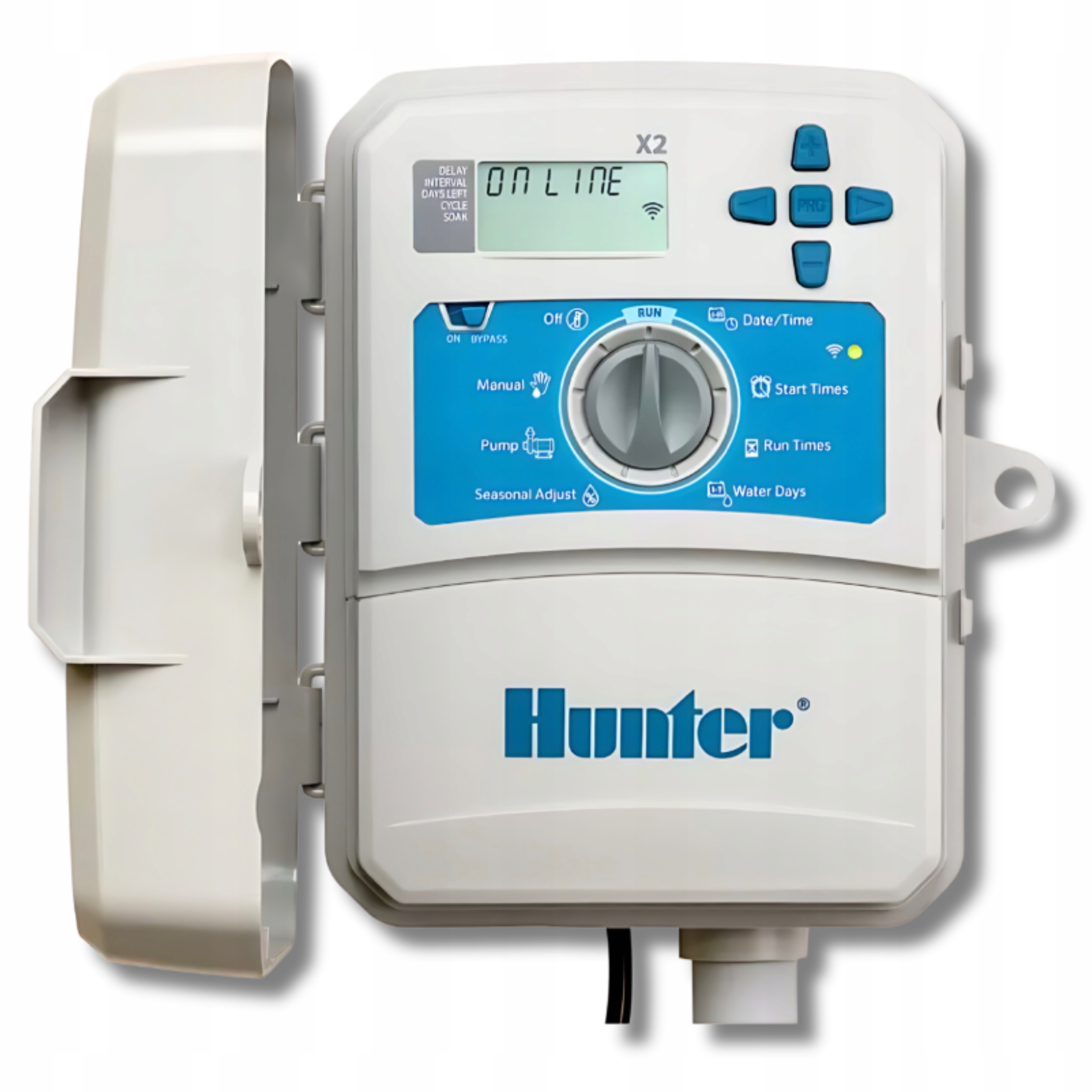 Regulátor Zavlažovania Hunter X2 X2-1401-E Externý, 14 Sekcií, Výkonný