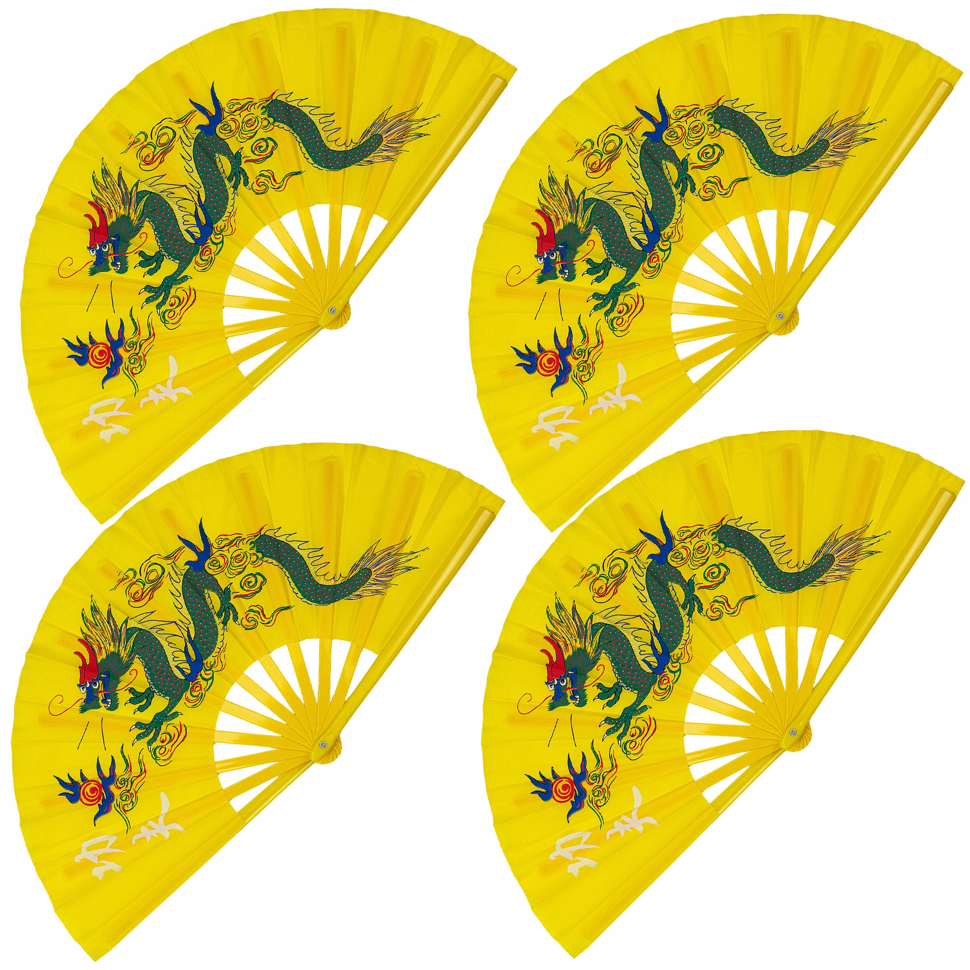 4 Vějíř 33x64 cm, stabilní pro tanec, sport