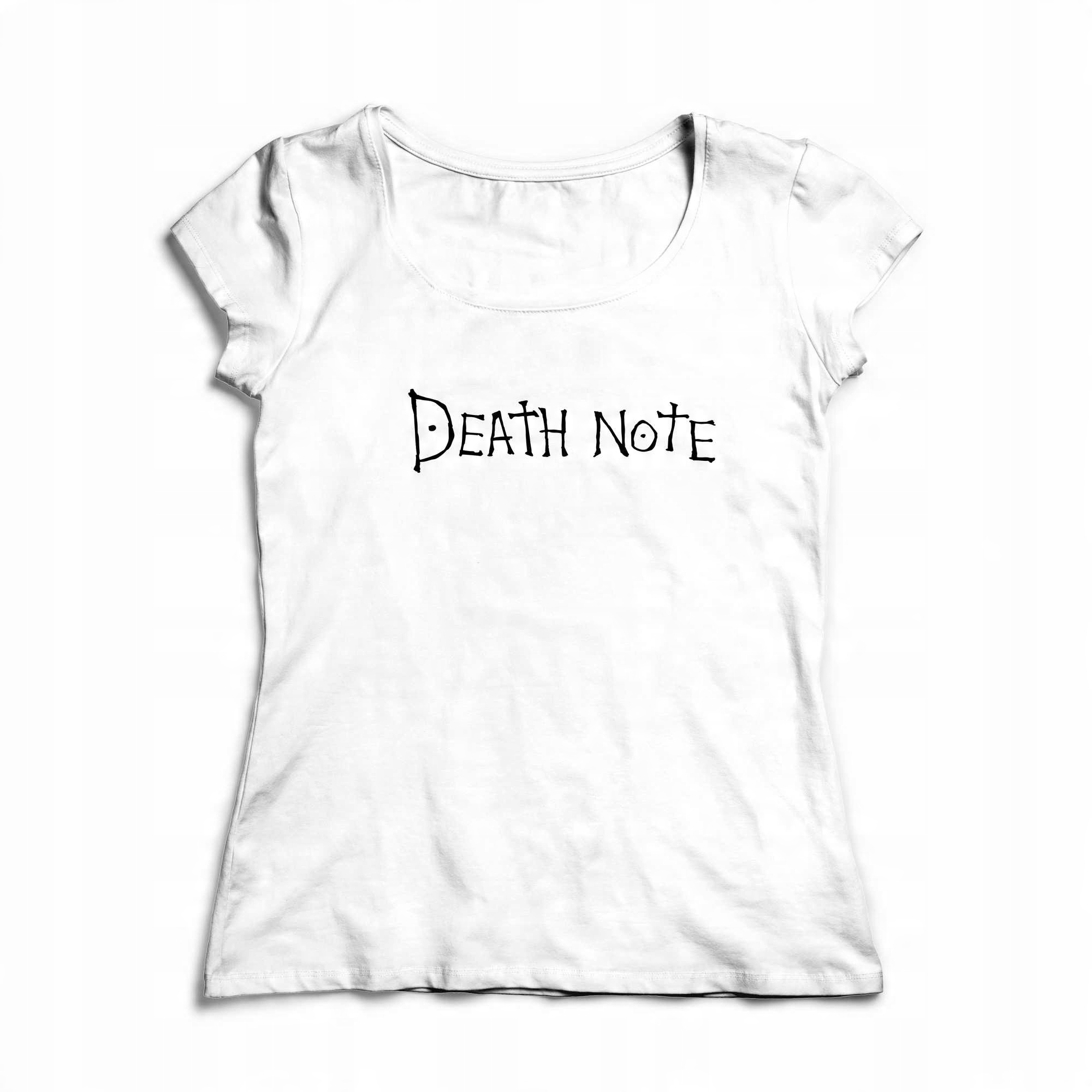 

Koszulka Death Note Manga Anime Prezent Damska S