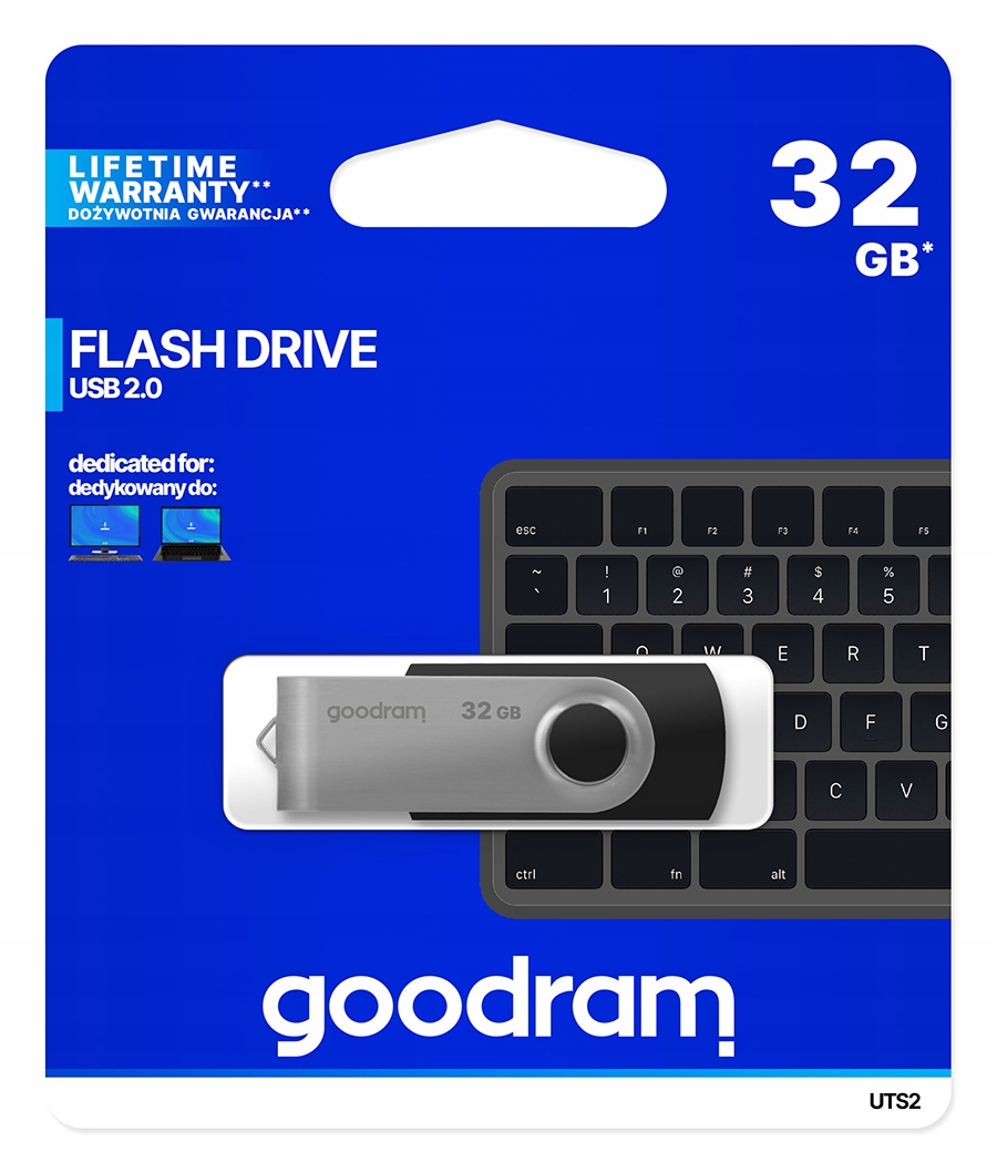 

Goodram Pendrive Usb 32GB tani najlepszy pendrajw