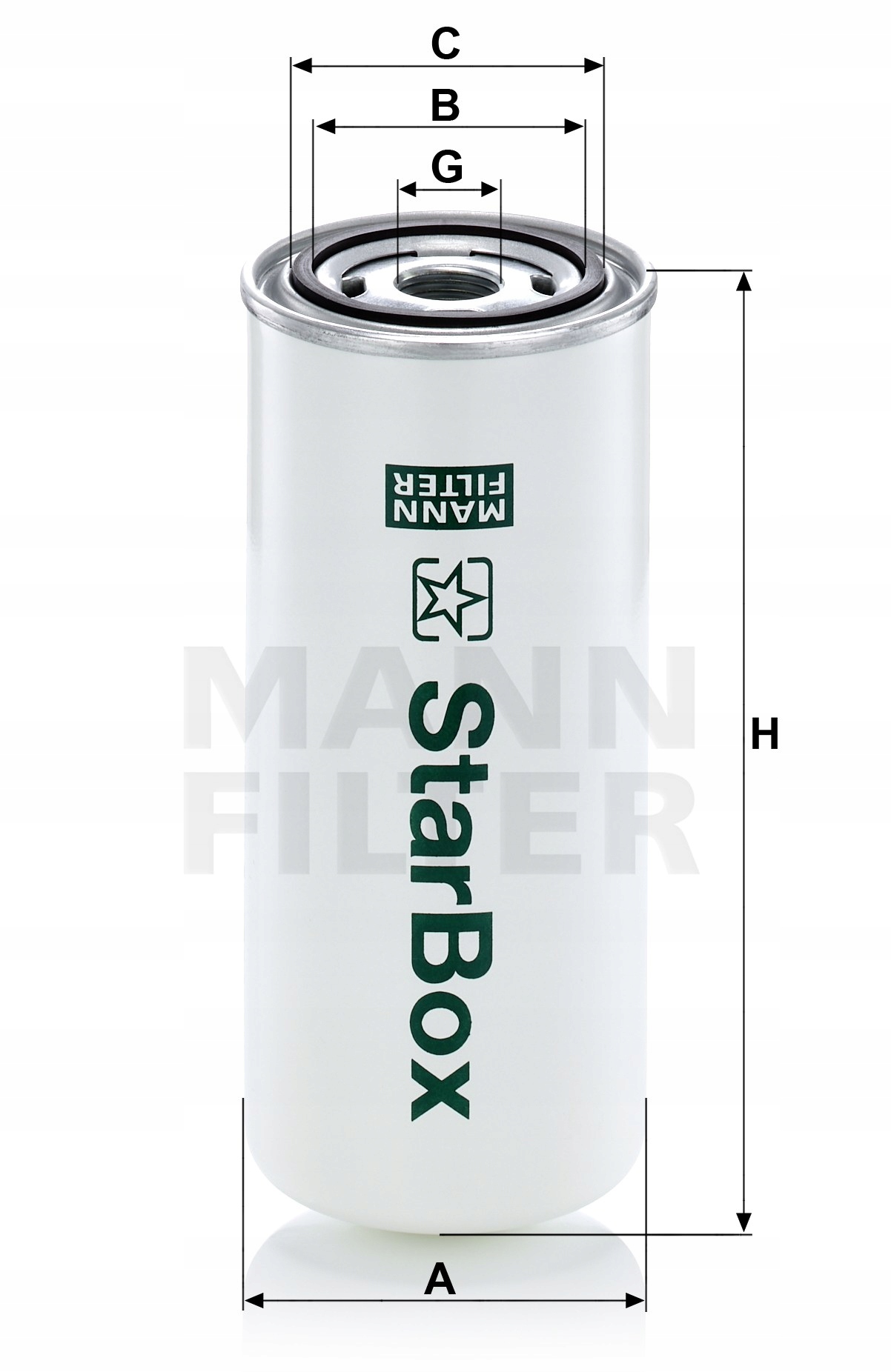 Olejový filter Mann-filter Lb 962/21