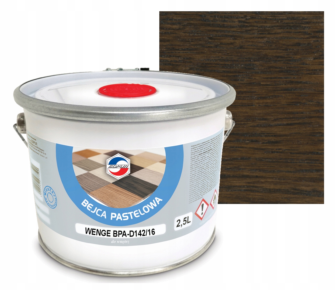 Bejca pastelowa Sopur BPA-D142/16 wenge 2,5L