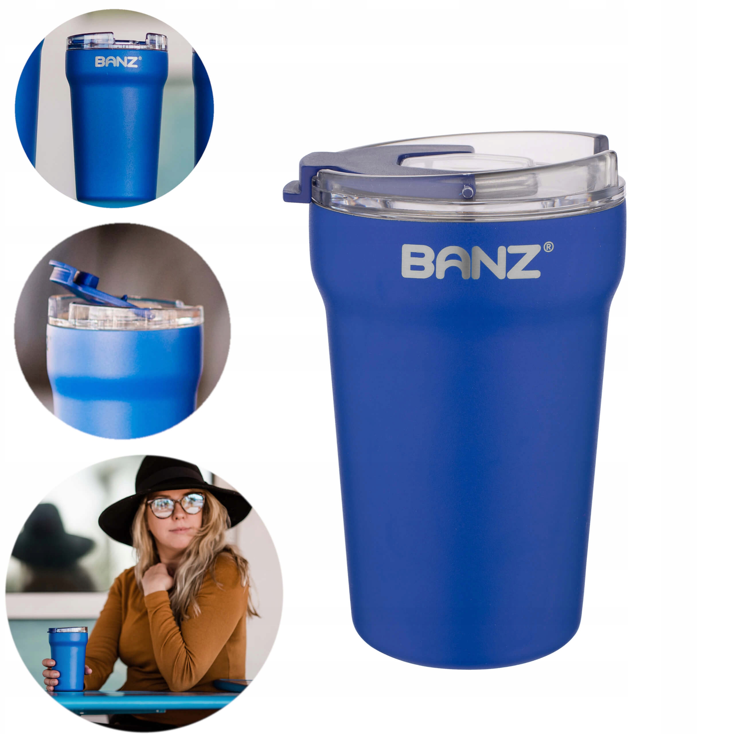 Termohrnek 415 ml turistická eko termoska Banz