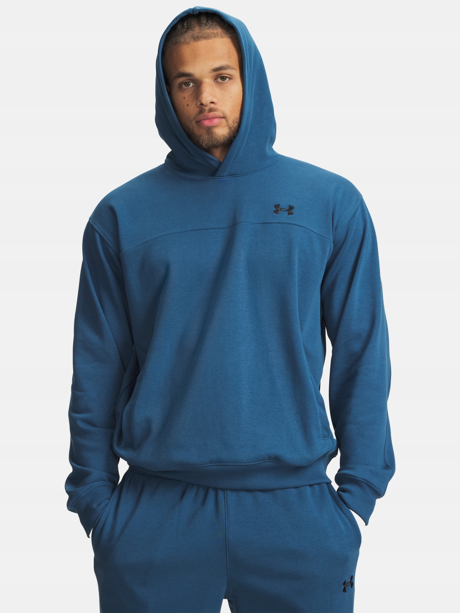 Under Armour Pánská mikina Under Armour Ua Rival Lw Hoodie-BLU