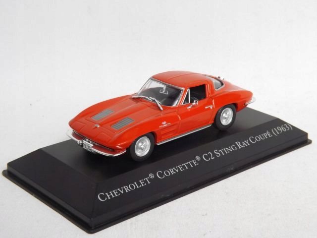 Chevrolet Corvette Sting Ray Coupe C2 1:43 Altaya
