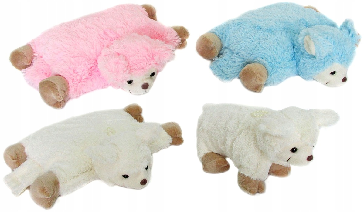 

Maskotka Poduszka Składana Owieczka 3 kolory 35cm