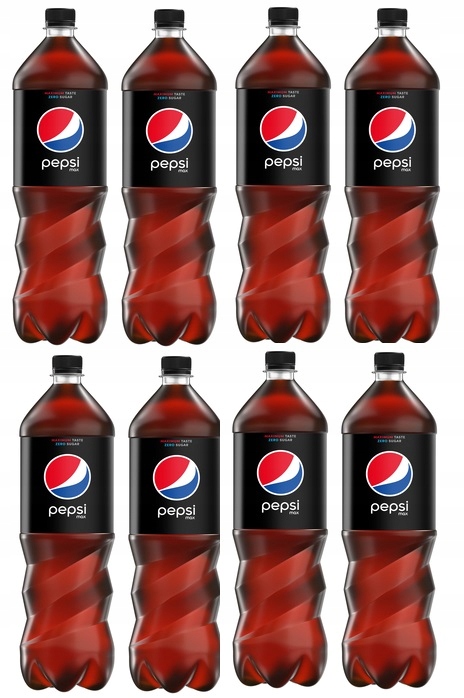 8x 1,5L Pepsi Max napój bez cukru Zgrzewka