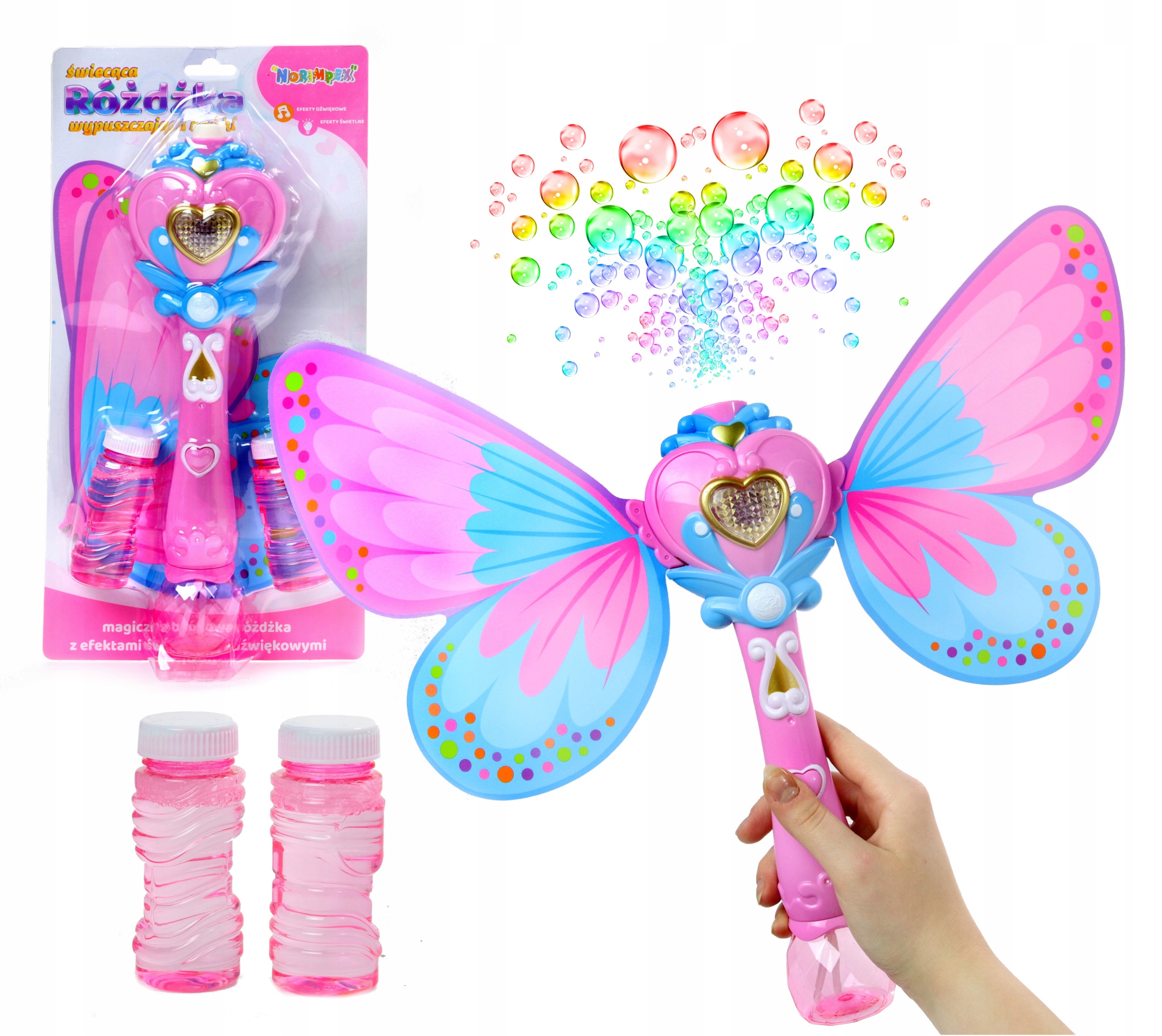 RÓŻDŻKA MOTYL DO ROBIENIA BANIEK + PŁYN 2x GRATIS