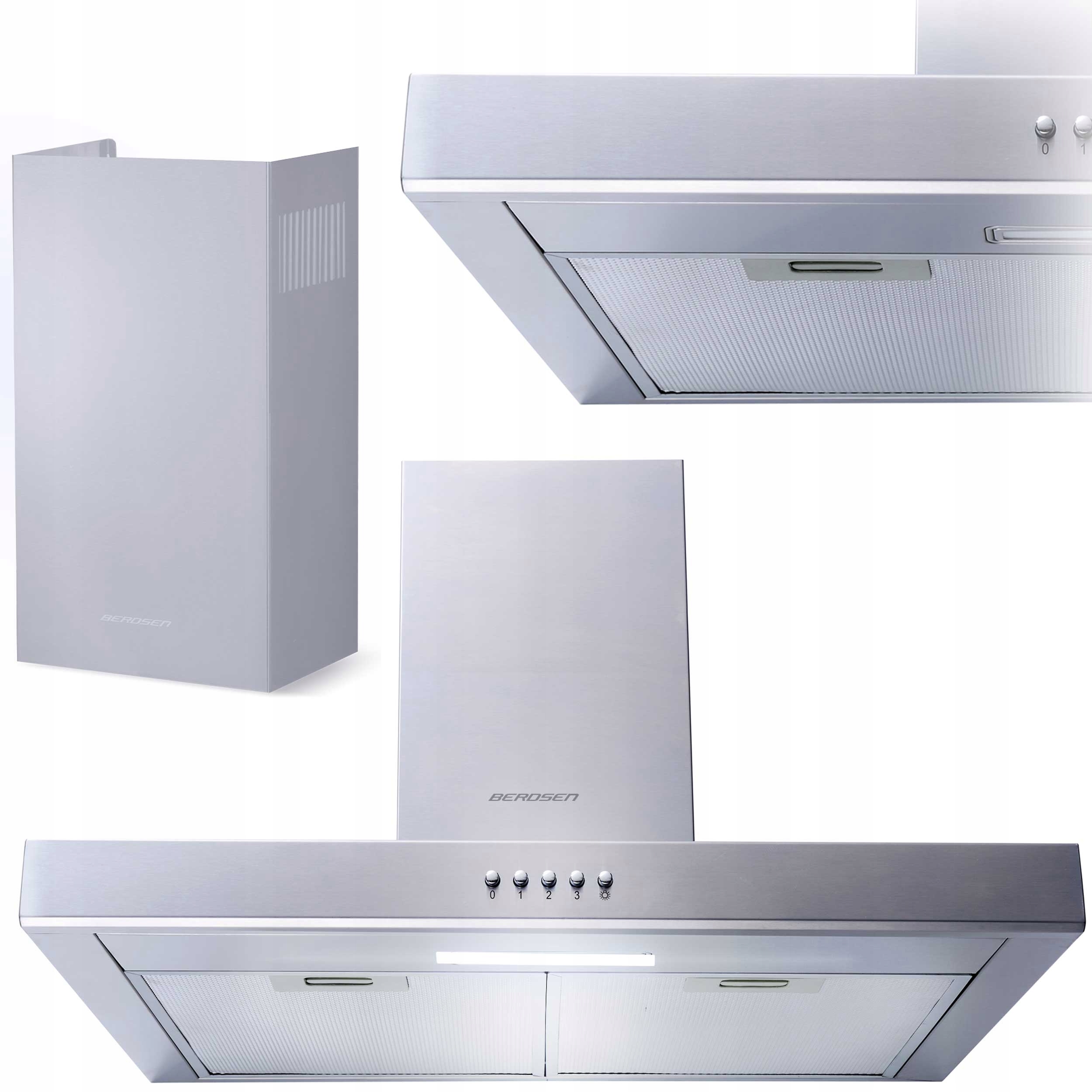 

Okap Kuchenny 60cm Kominowy T1 Berdsen