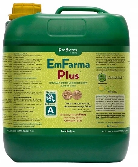 

Emfarma Plus 10L 100% naturalny Nawóz ProBiotics