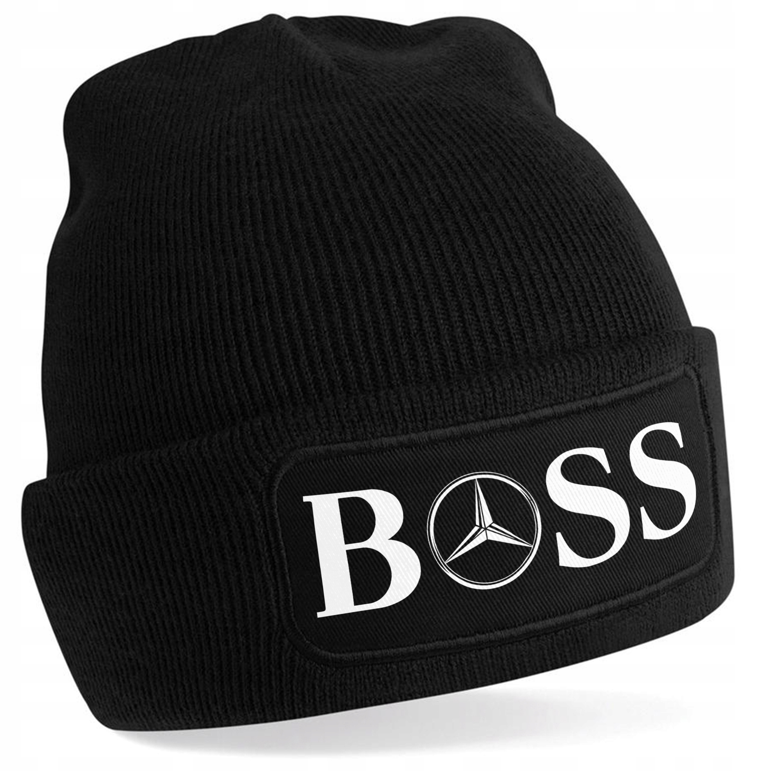 

Ciepła Czapka Zimowa Boss Mercedes Dwuwarstwowa