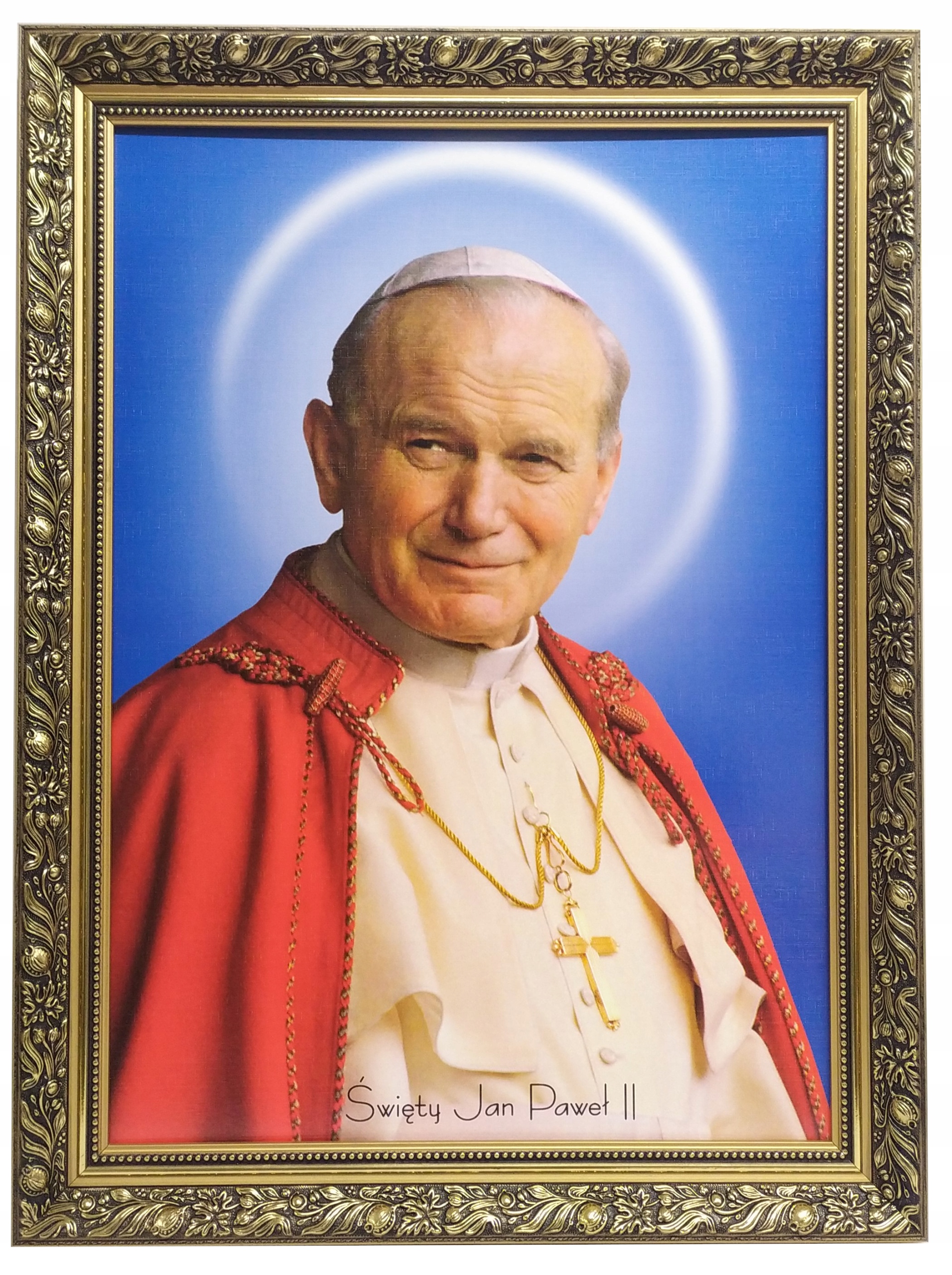Papież Jan Paweł 2 Święty Obraz Na Ścianę W Ramie