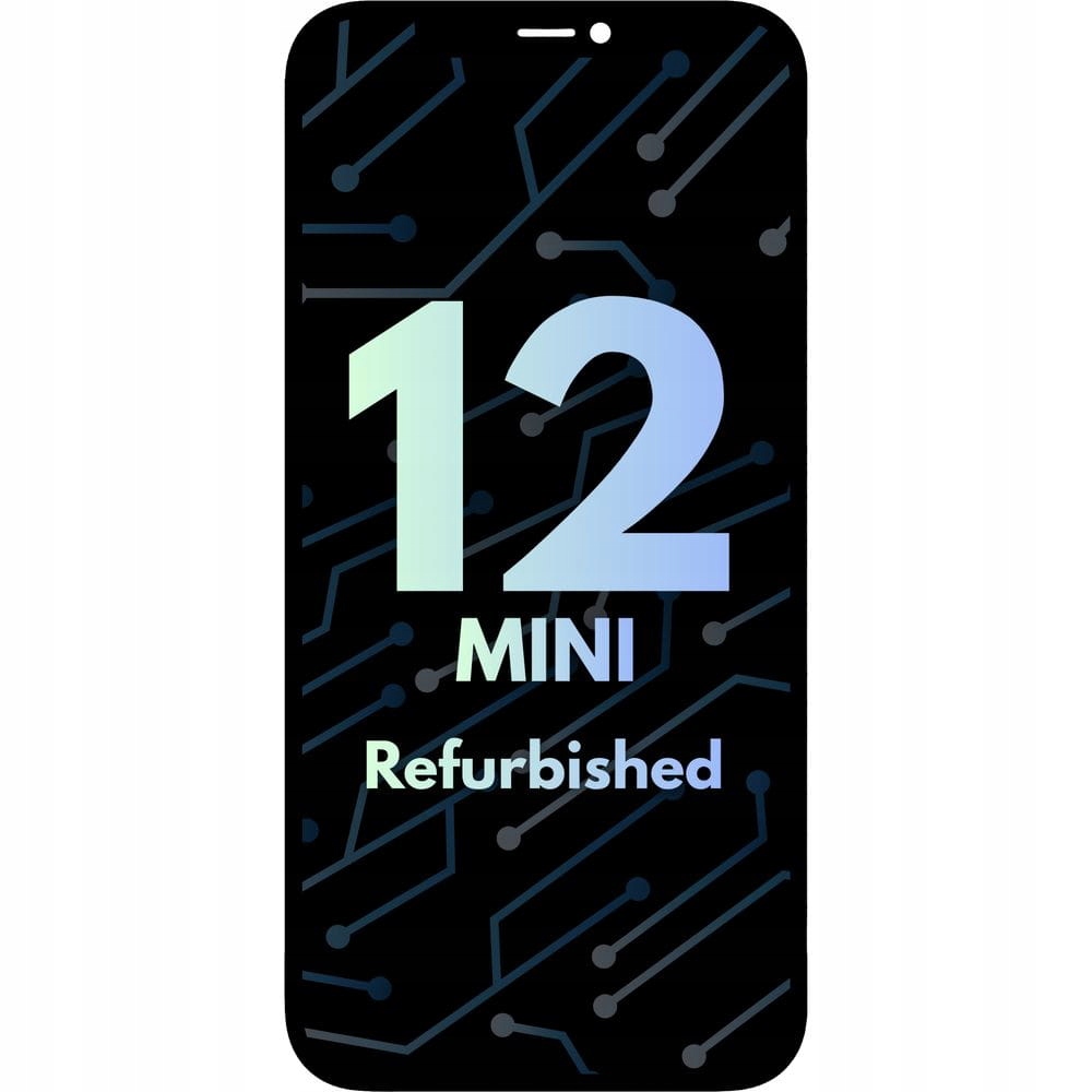 LCD displej pro iPhone 12 Mini Org Refurb těsnění