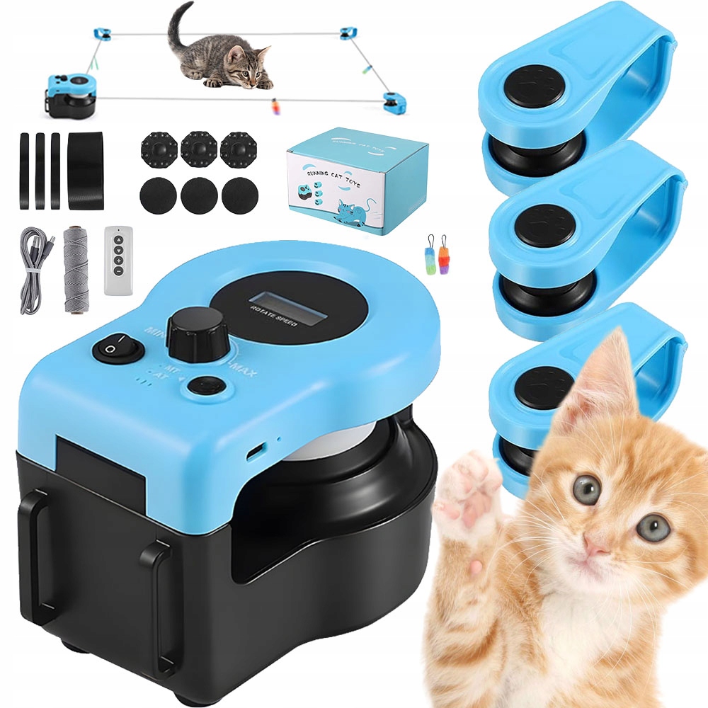 Interaktivní Hračka Pro Kočky Ruční Automatický Trénink 4000 Mah