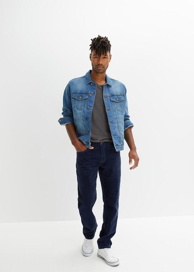 MĘSKIE SPODNIE SZTRUKSOWE __54 Linia regular