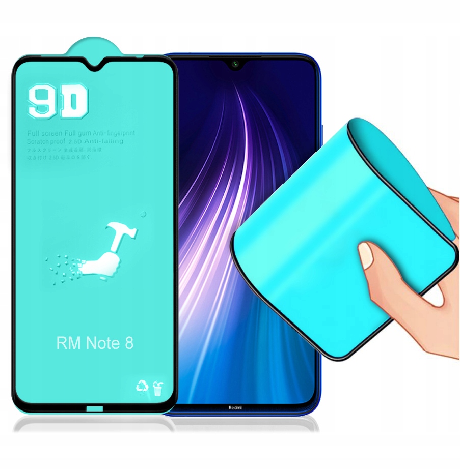 

Szkło Ceramics Glass Hydrogel 9D Redmi Note 8 8T