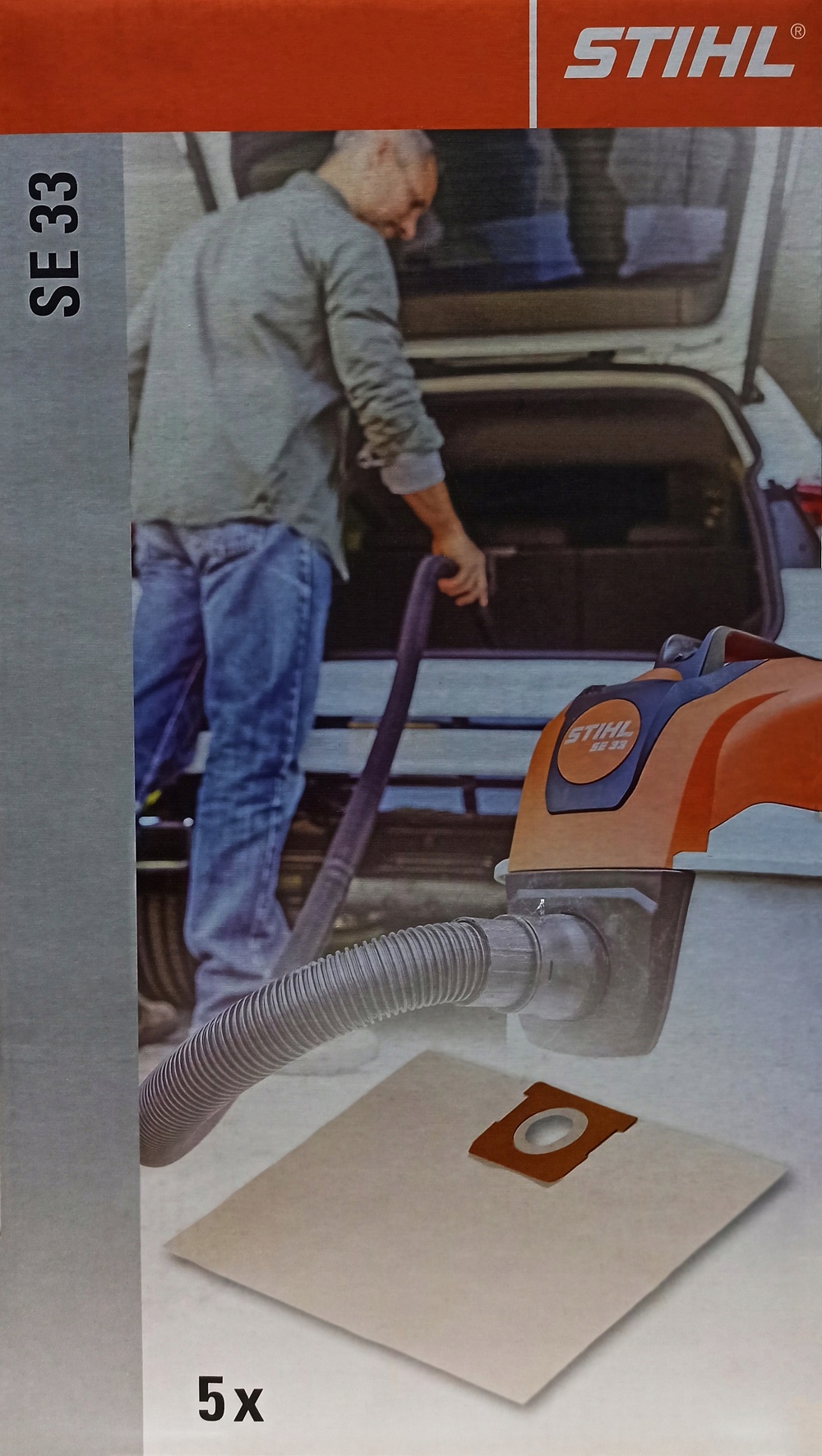 Worki Do Odkurzacza Stihl Se 33 Oryginał 5 Sztuk