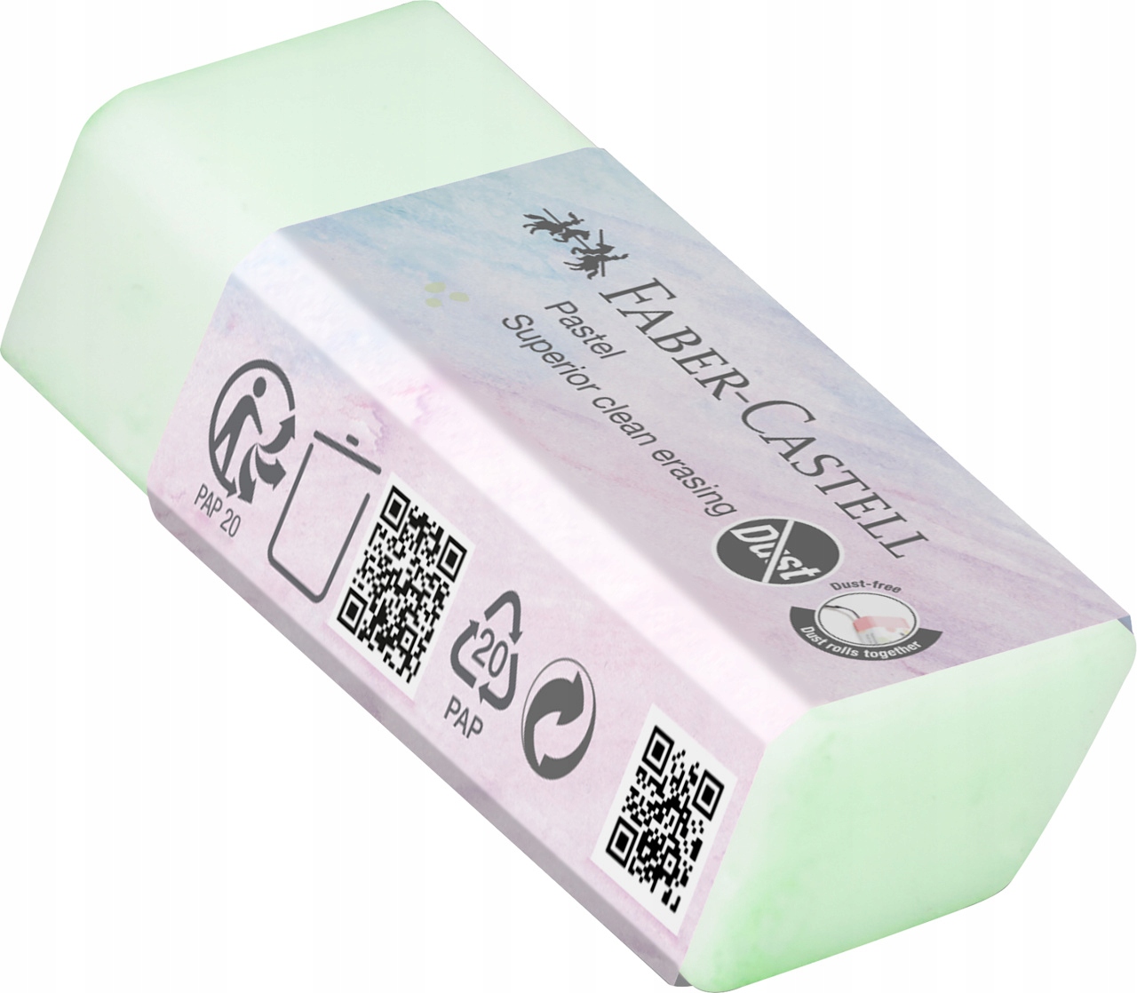 GUMKA DUST-FREE ECO PASTELOWA FABER-CASTELL
