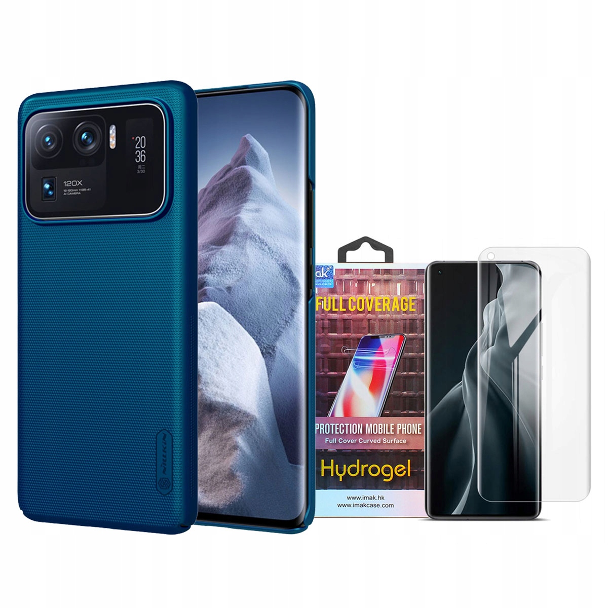 

Nillkin Etui Do Xiaomi MI-11 Ultra + 2X Folia Imak