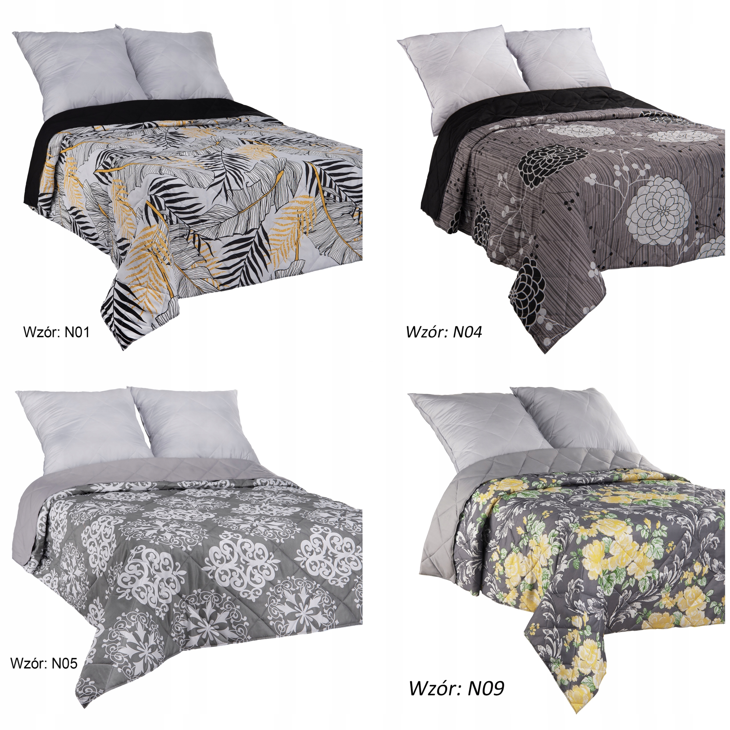 NARZUTA PIKOWANA NA ŁÓŻKO DWUSTRONNA 120X200 KAPA Rodzaj narzuta