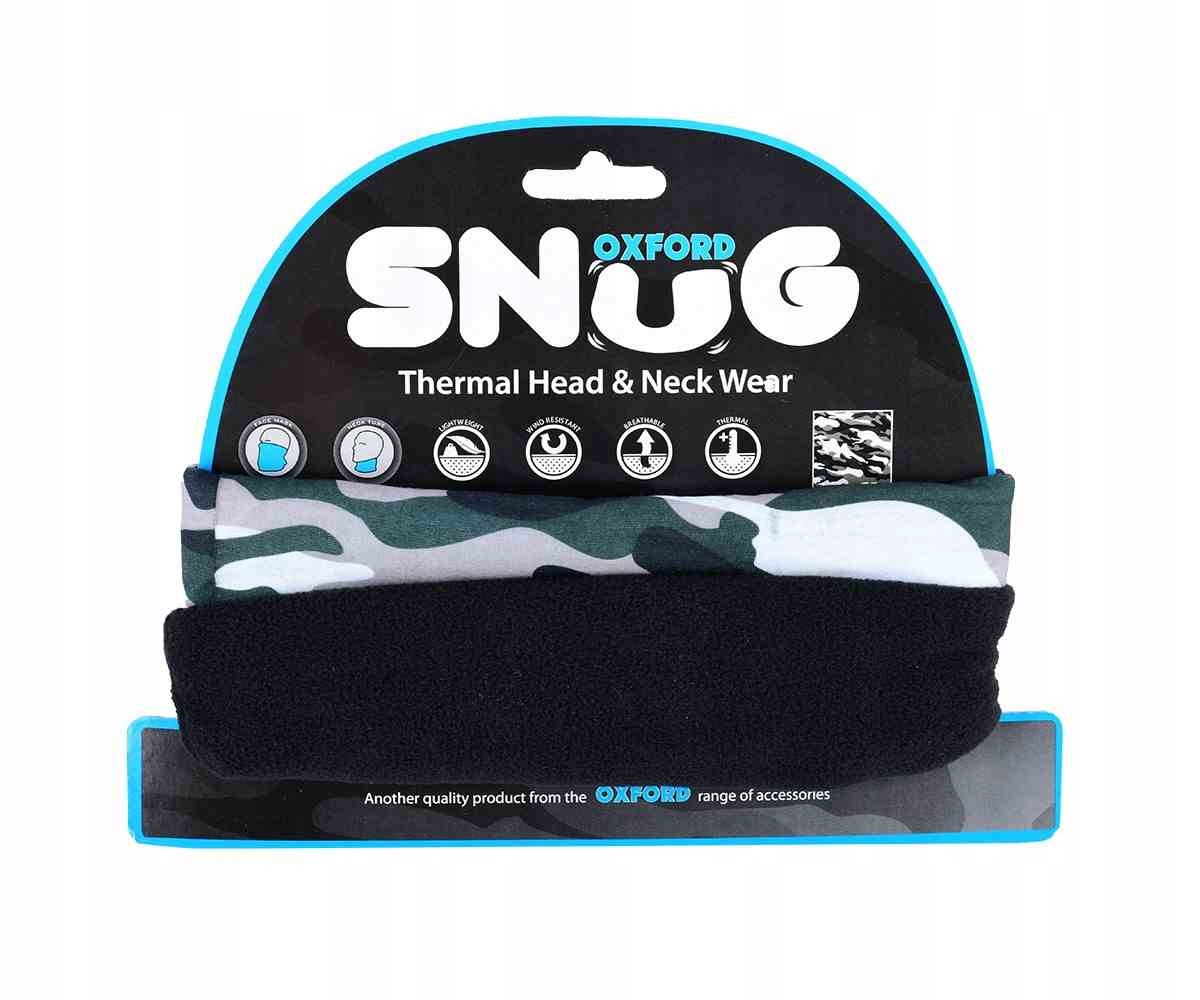 KOŁNIERZ OCIEPLAJĄCY OXFORD SNUG CAMO ROZMIAR OS