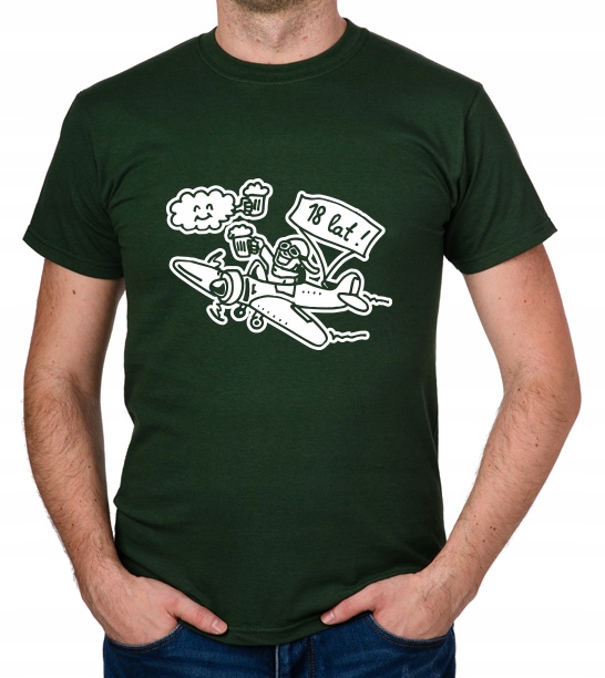 

koszulka 18 Lat. Pilot Z Piwem. prezent