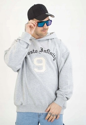 Mikina Prosto S kapucí Nine grey