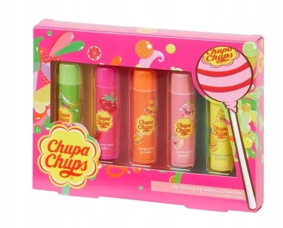 Chupa Chups balsam do ust zestaw 5 szt