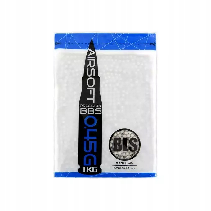 Bls Precyzyjne bezszwowe Kulki Snajperskie 0,45g 0.45 1kg Mb Hpa