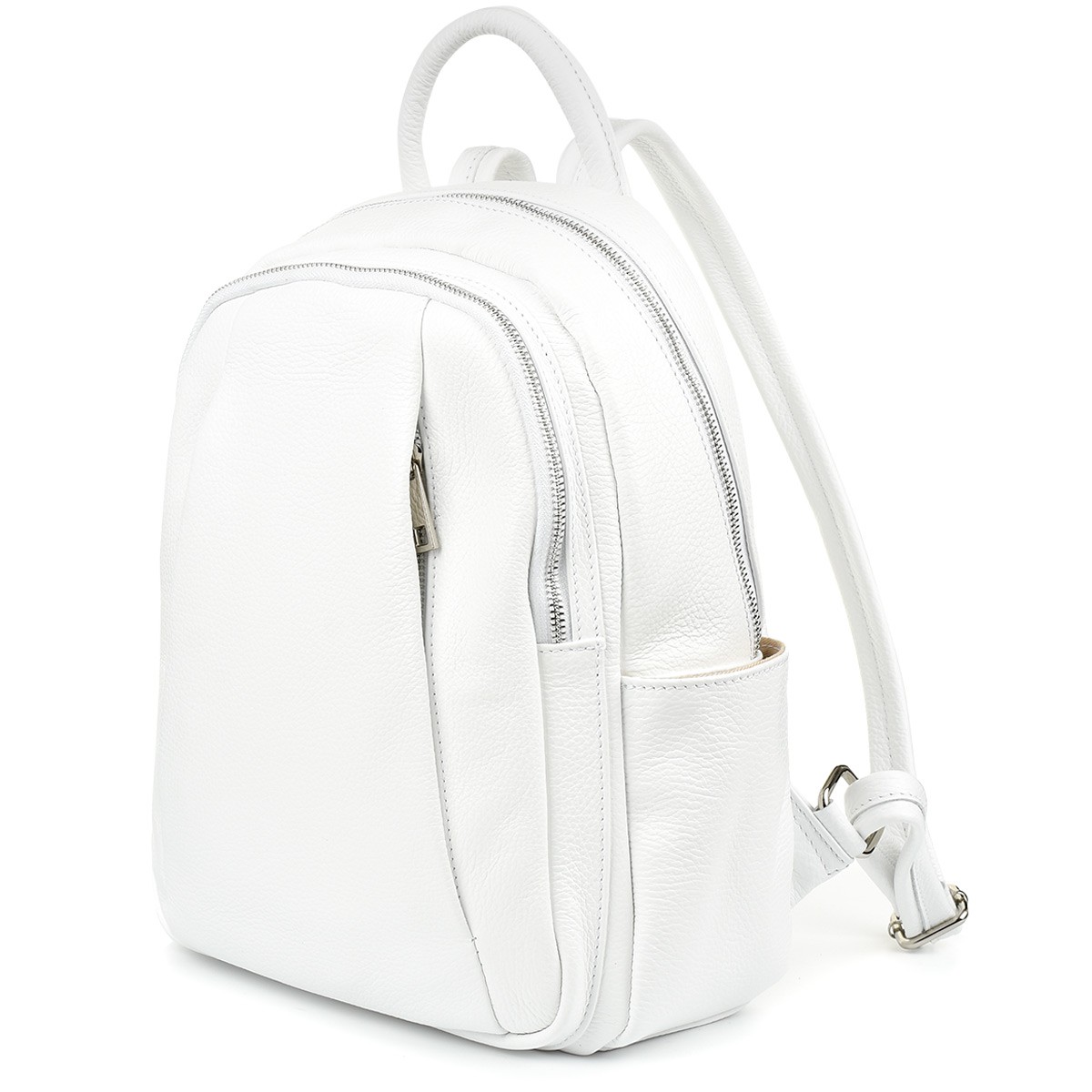 Batoh A4 dámský, prostorný, pevný, italský, prémiový, velký, pevná kůže