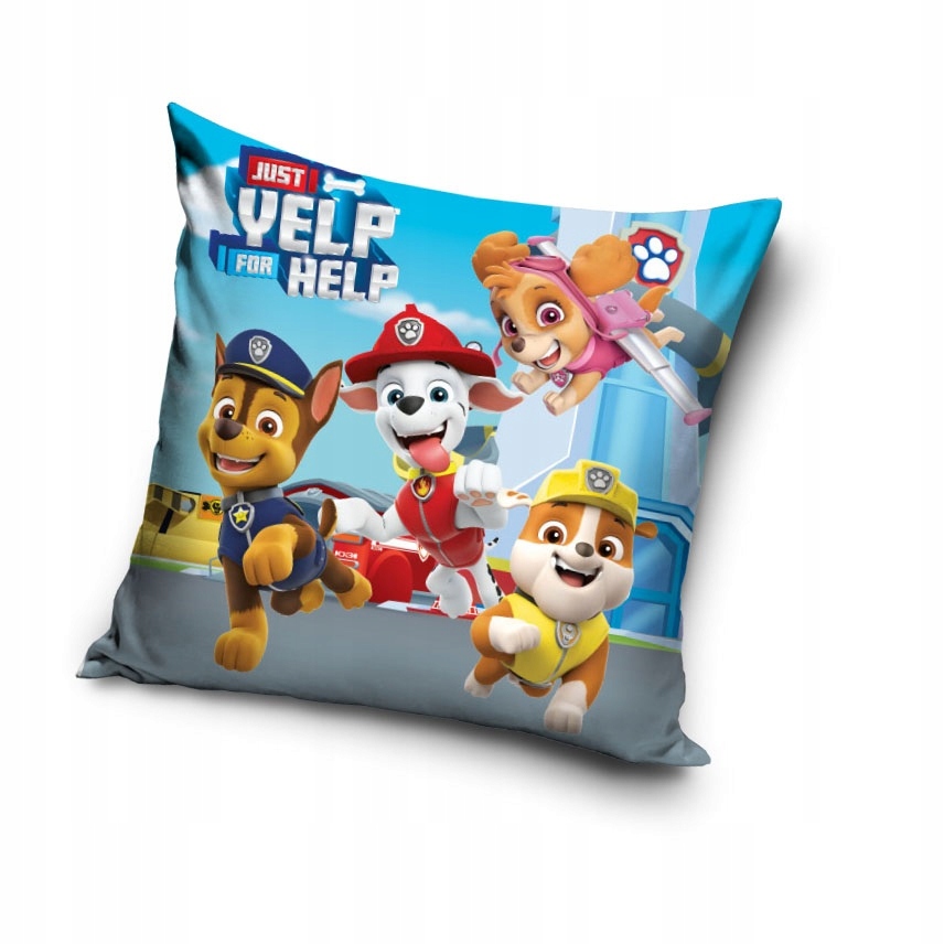 Poszewka na poduszki 40 x 40 cm Carbotex Psi Patrol Paw