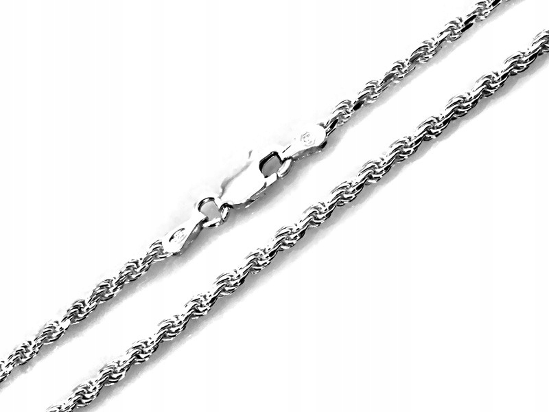 Stříbrný řetízek 925 Korda 2.2 mm 10.30 g na krk pro děti a ženy, módní