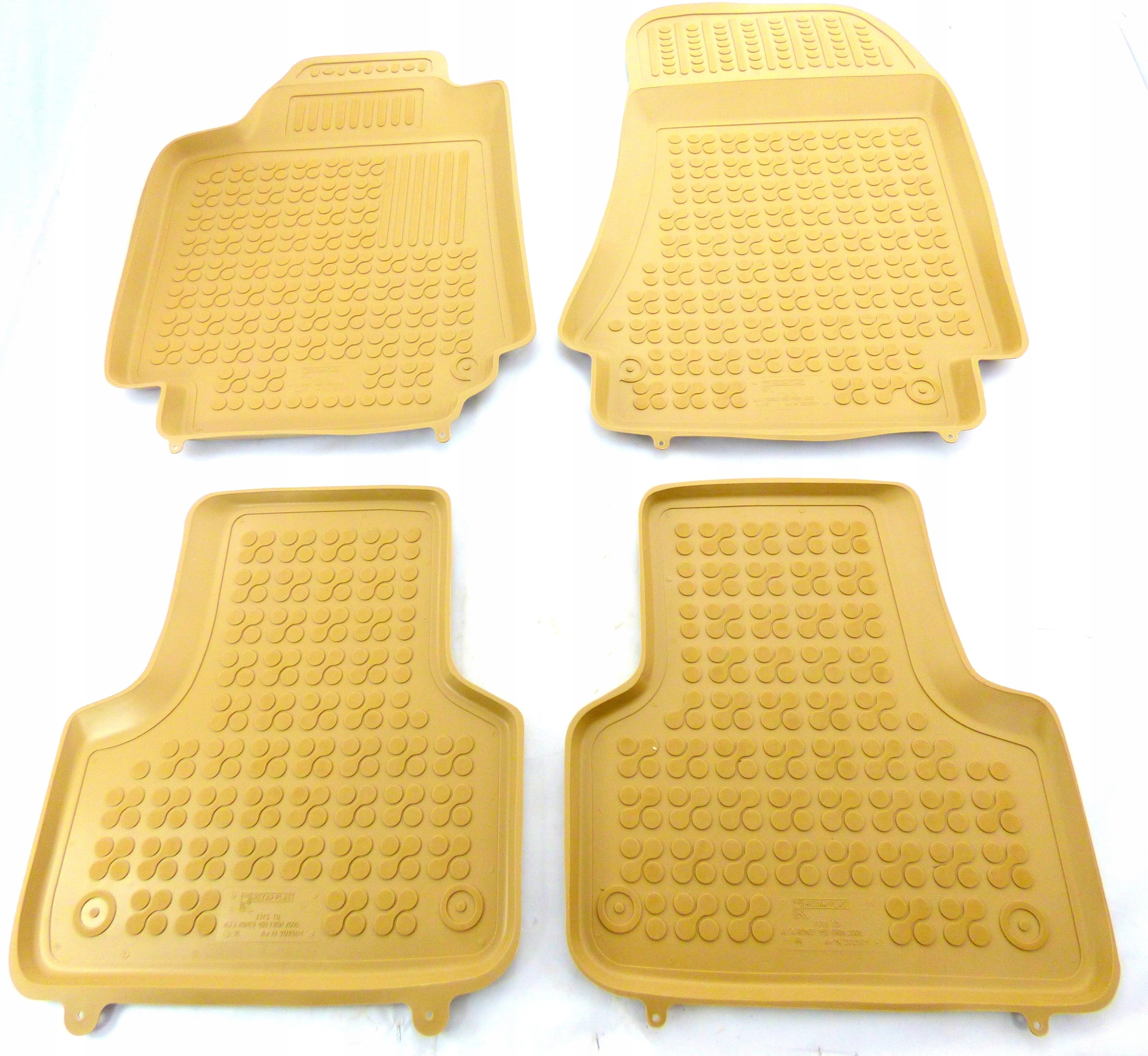 Alfa Romeo 159 2005-2012 Dywaniki gumowe beżowe REZAW-PLAST 202501/B