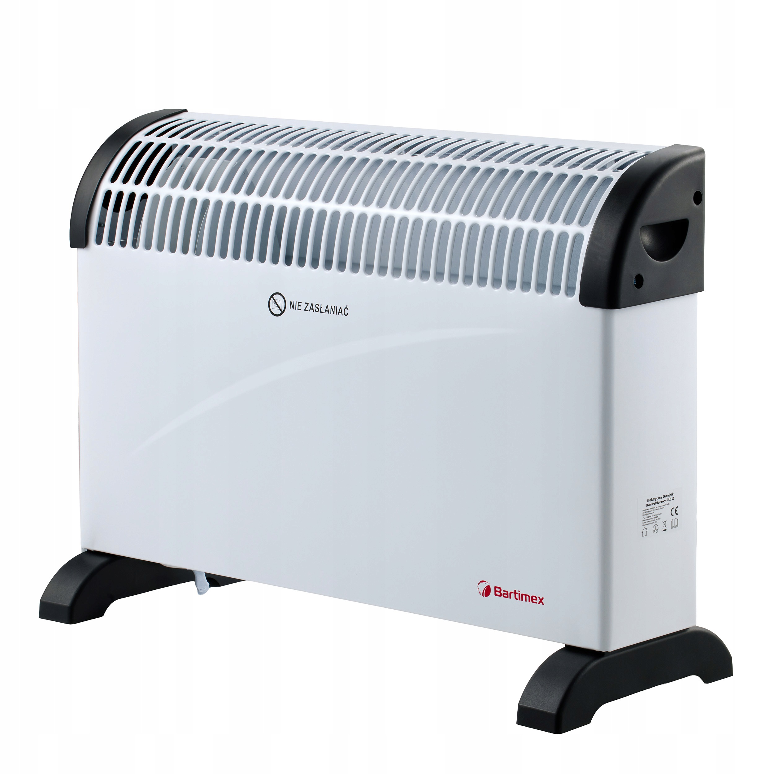 Grzejnik Elektryczny Konwektorowy XL 2000W Nawiew Termostat