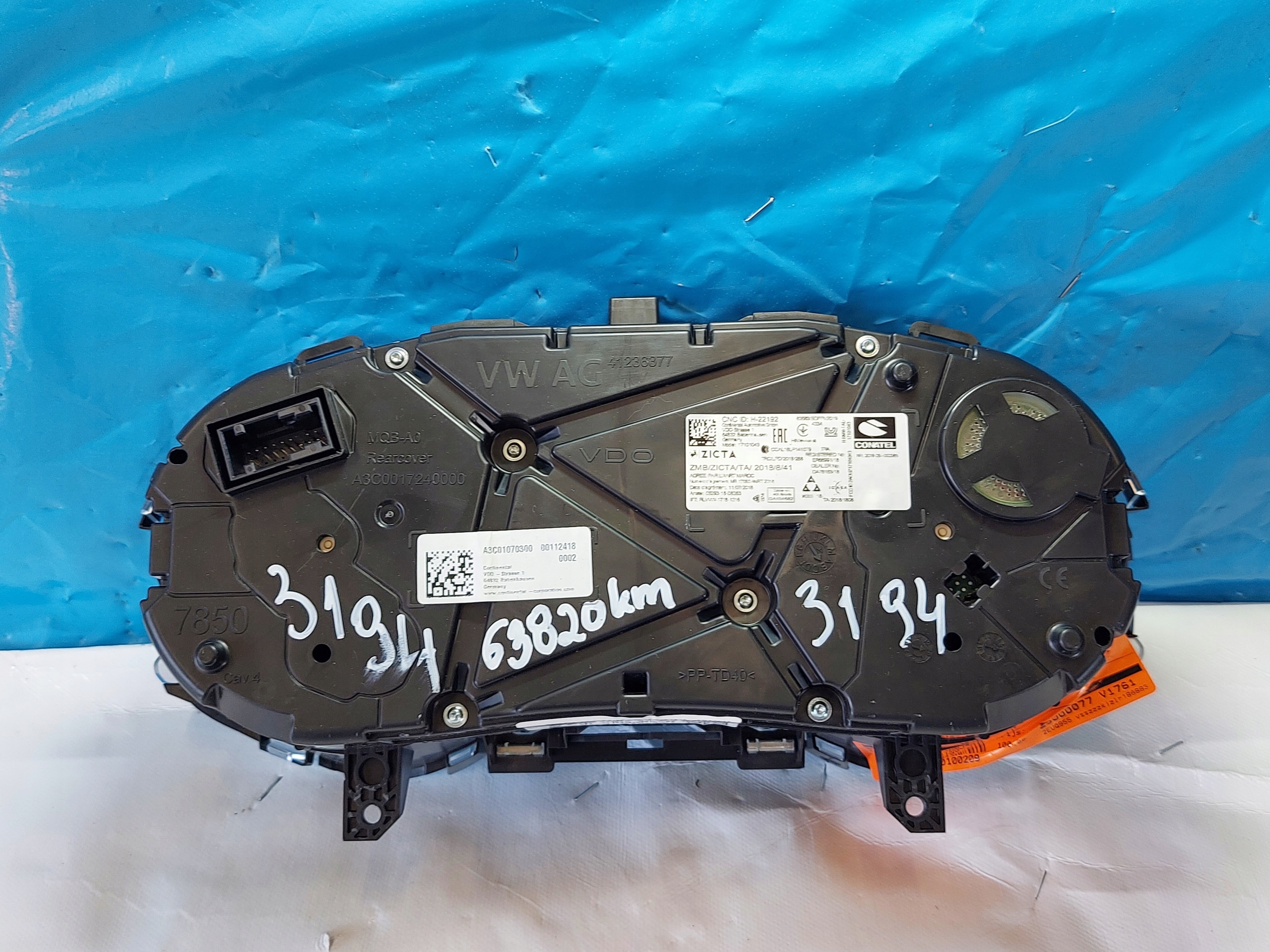 dials clock SEAT IBIZA 6F 1.0 B 2020r 6F0920740B