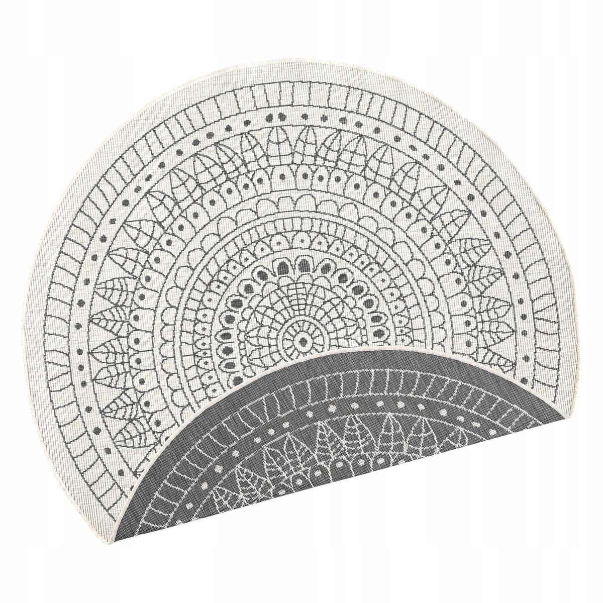 

Dywan boho okrągły, koło 140 cm Porto dwustronny